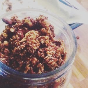 batch cooking granola recette cuisine saine naturopathie