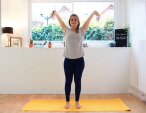 Relâchement des tensions en palmier yoga contre stress anti stress évacuer stress anxiété