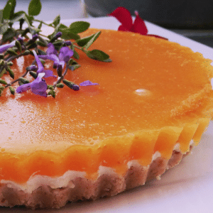 recette tarte miroir crue