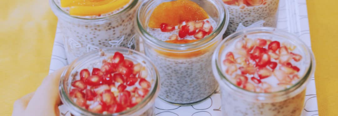 Pudding de chia aux fruits frais – recette végétale